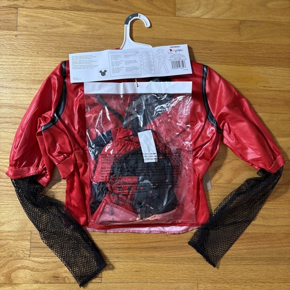 Disney Descendants 4 Kids Princess Red Deluxe Halloween Costume 7-8‎ Medium - Picture 4 of 8